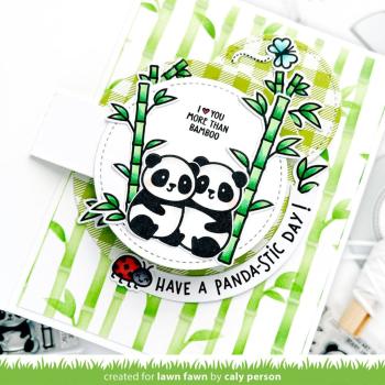 Lawn Fawn - Schablone "Bamboo" Stencil