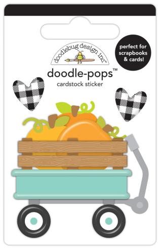 Doodlebug Design - Sticker "Farmhouse Country Pumpins" Doodle-Pops 