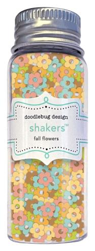 Doodlebug Design - Schüttelelemente "Farmhouse Fall Flowers" Shakers