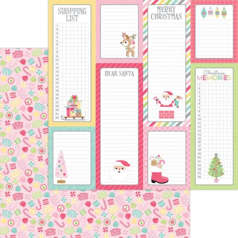 Doodlebug Design - Designpapier  "Tinsel Time " Paper Pack 12x12 Inch - 12 Bogen