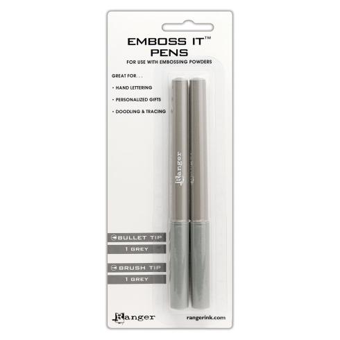 Ranger "Emboss It pens "Grey"