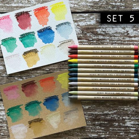 Ranger - Distress Watercolor Pencils Kit 5