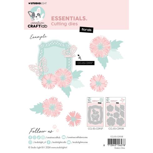 Creative Craft Lab - Studio Light - Stanzschablone "Florals" Dies