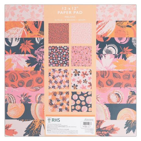 Papermania - Designpapier "Melons" Paper Pack 12x12 Inch - 32 Bogen