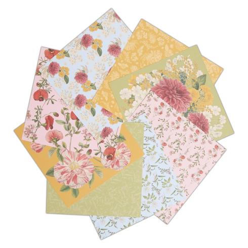 Papermania - Designpapier "Edwards" Paper Pack 6x6 Inch - 32 Bogen