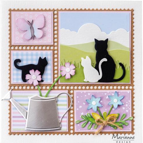 Marianne Design - Präge- und Stanzschablone "Cats & Kittens" Creatables Dies