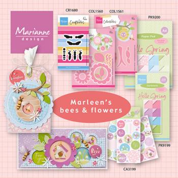 Marianne Design - Designpapier "Hello Spring" Paper Pad A4 - 16 Bogen 