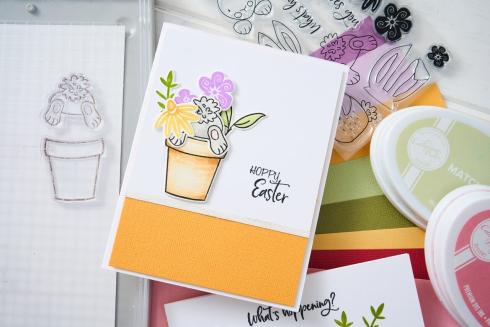 Sizzix - Stempelset "Bunny Bits & Blooms" Clear Stamps Design by Catherine Pooler