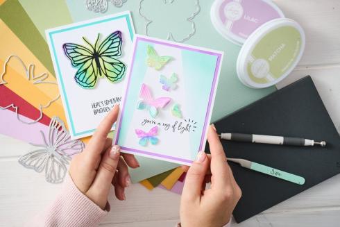 Sizzix - Stanzschablone "Spring Wings" Thinlits Craft Dies by Catherine Pooler