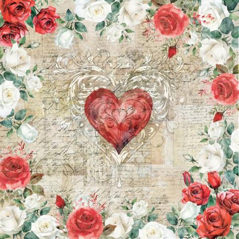 Crafters Companion - Designpapier "Love Letter" Paper Pack 12x12 Inch - 36 Bogen