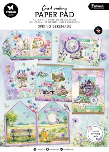 Studio Light  "Spring Serenade" Cardmaking Pad A4