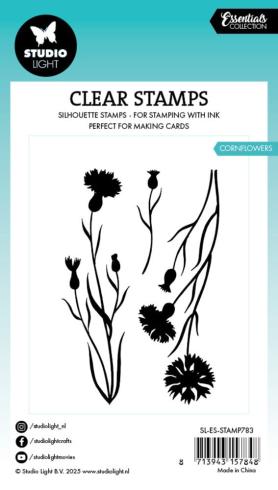 Studio Light - Stempelset "Cornflowers" Clear Stamps