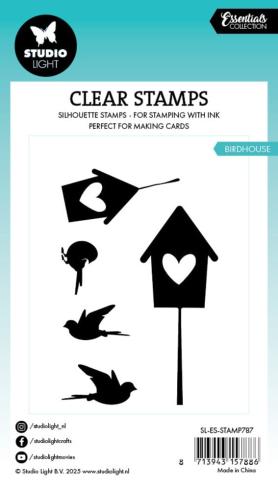 Studio Light - Stempelset "Birdhouse" Clear Stamps