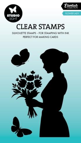 Studio Light - Stempelset "Flower Lady" Clear Stamps