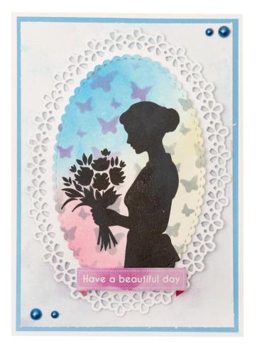 Studio Light - Stempelset "Flower Lady" Clear Stamps