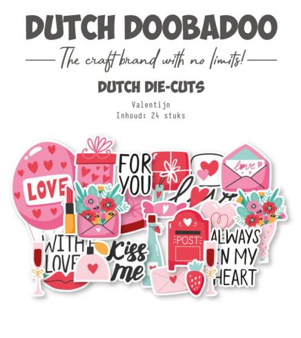 Dutch Doobadoo - Stanzteile "Valentijn" Die Cuts