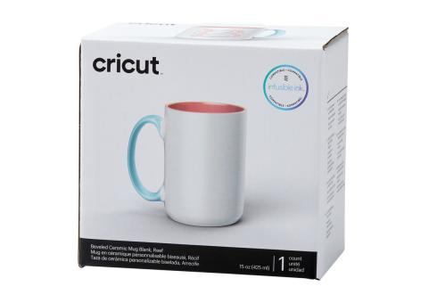 Cricut Tasse - Beveled Ceramic Mug Blank "Reef" 425ml