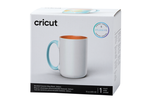 Cricut Tasse - Beveled Ceramic Mug Blank "Sahara" 425ml