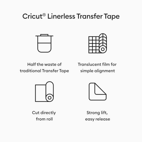 Cricut  - Transfer Tape Linerless 33cmx4,6m