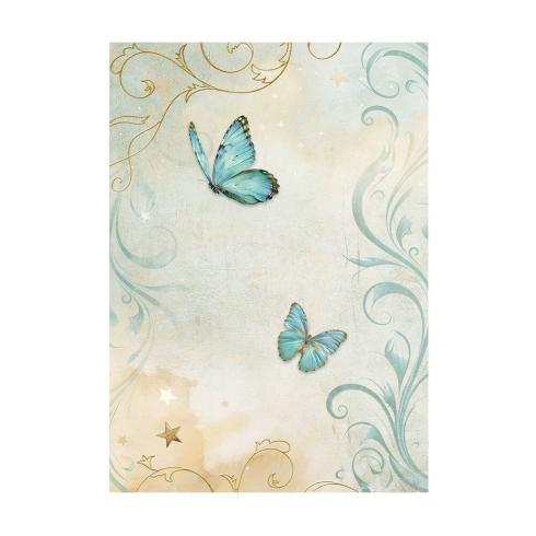 Stamperia - Decopatch Papier "Backgrounds" Decoupage A6 - 8 Bogen  