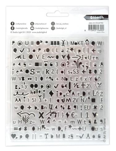 Art By Marlene - Stempel "Gibberish" Clear Stamps