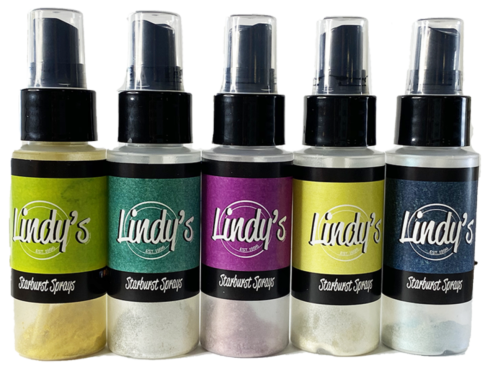 Lindys Stamp Gang - Starburst Spray"Outer Space" 6x59ml