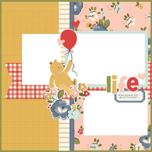 Simple Stories - Cards Kit "Say Cheese Classic Pooh"