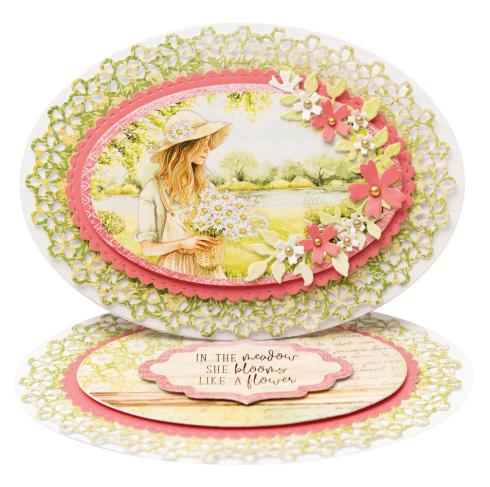 Studio Light - Stanzteile "Spring Meadow" Die Cut Block - 20 Bogen