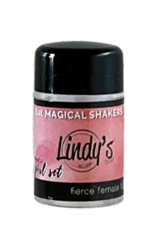 Lindys Stamp Gang - Pigmentpulver "Go Girl! Flats" Magical Shaker 2.0 Set - 5x10g