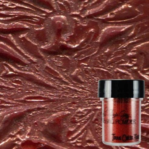 Lindys Stamp Gang - Embossingpulver "Terra Cotta Rust" 2-Tone Embossing Powder 14g