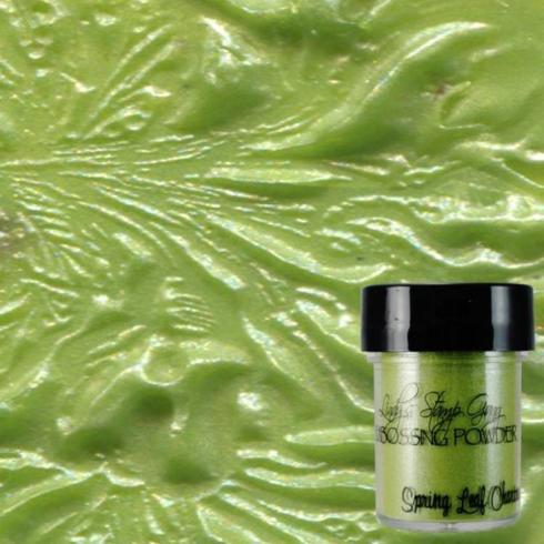 Lindys Stamp Gang - Embossingpulver "Spring Leaf Chartreuse" 2-Tone Embossing Powder 14g