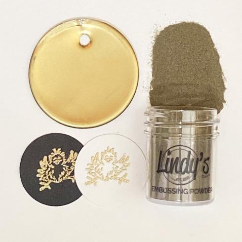 Lindys Stamp Gang - Embossingpulver "Gimme Five Gold" Fine Embossing Powder 14g