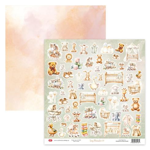 Craft & You Design - Designpapier "Tiny Miracles" Creative Set 12x12 Inch - 8 Bogen