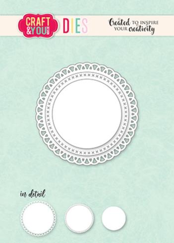 Craft & You Design - Stanzschablone "Mini Doily" Dies