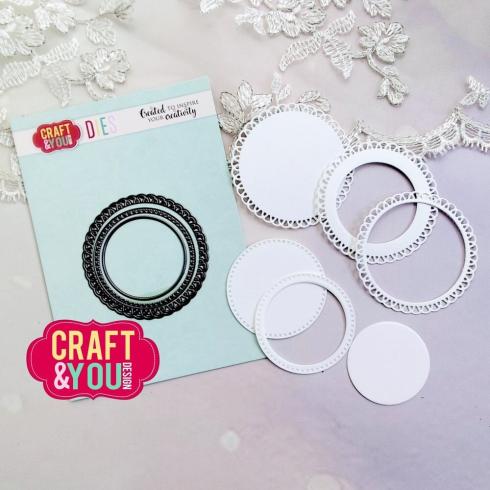 Craft & You Design - Stanzschablone "Mini Doily" Dies