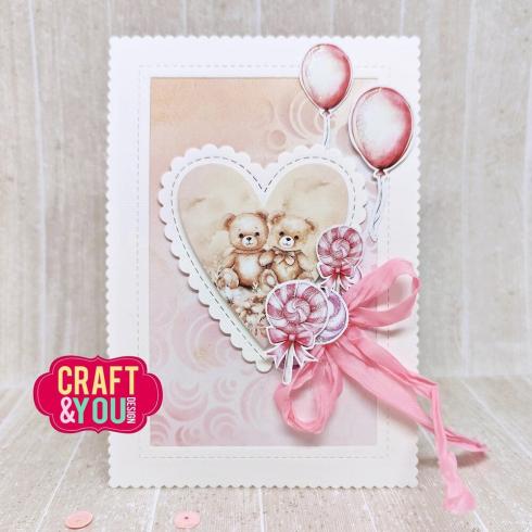 Craft & You Design - Stanzschablone "Biscuit Photo Frame" Dies