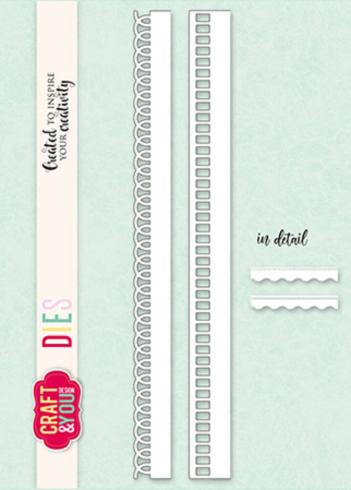 Craft & You Design - Stanzschablone "Doily Borders" Dies