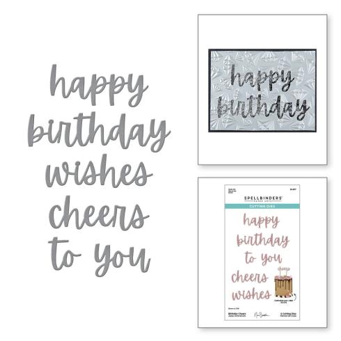 Spellbinders - Stanzschablone "Birthday Cheers" Dies