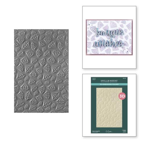 Spellbinders - Prägefolder "Born to Sparkle" Embossingfolder