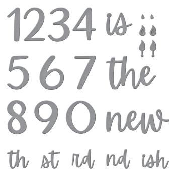 Spellbinders - Stanzschablone "Classy Numbers" Dies