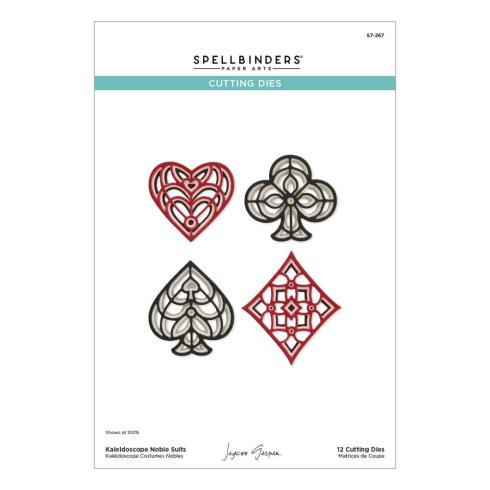 Spellbinders - Stanzschablone "Kaleidoscope Noble Suits" Dies