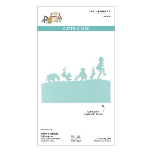 Spellbinders - Stanzschablone "Pooh & Friends Silhouette" Dies