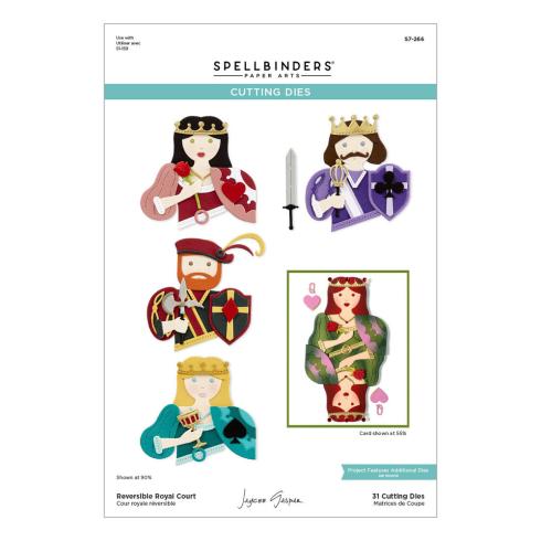 Spellbinders - Stanzschablone "Reversible Royal Court" Dies