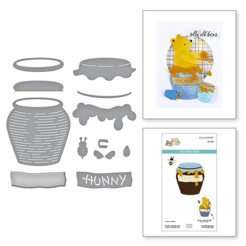 Spellbinders - Stanzschablone "Pooh's Hunny Pot" Dies