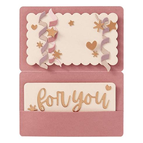 Spellbinders - Stanzschablone "Treat Yourself Gift Card Holder" Dies