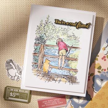 Spellbinders - Buchdrucktechnik "Friendly Moments" BetterPress Plate