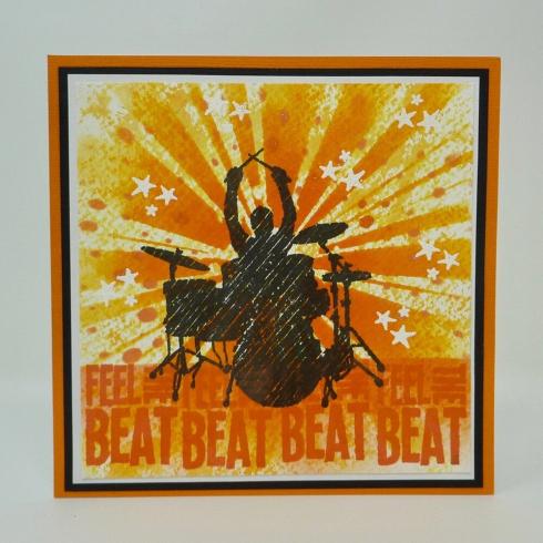 Visible Image - Stempelset A6 "Feel The Beat" Clear Stamps