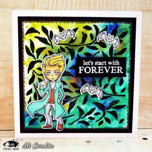 Visible Image - Stempelset A6 "Forever Edward" Clear Stamps