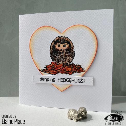 Visible Image - Stempelset A6 "Hedgehog Hugs" Clear Stamps