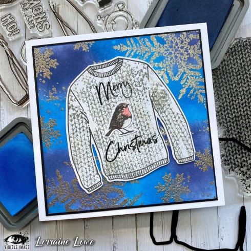 Visible Image - Stempel A6 "Knitted" Clear Stamps